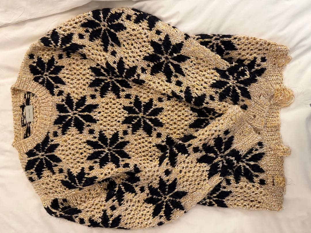 い*う様 bed.j.w ford ニット24aw