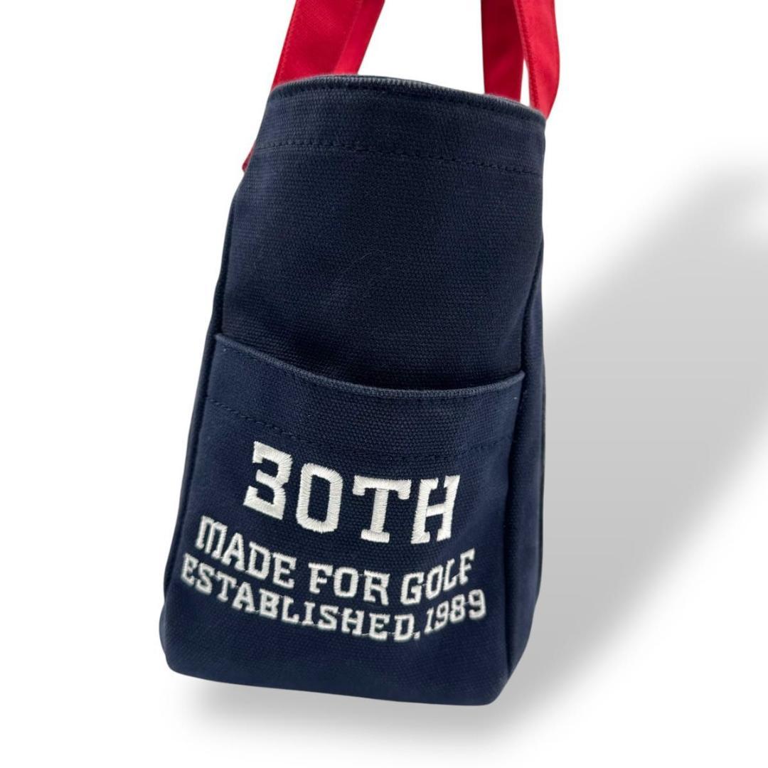 AG14【美品】　パーリーゲイツ　ミニゴルフバッグ　トートバッグ　30周年記念