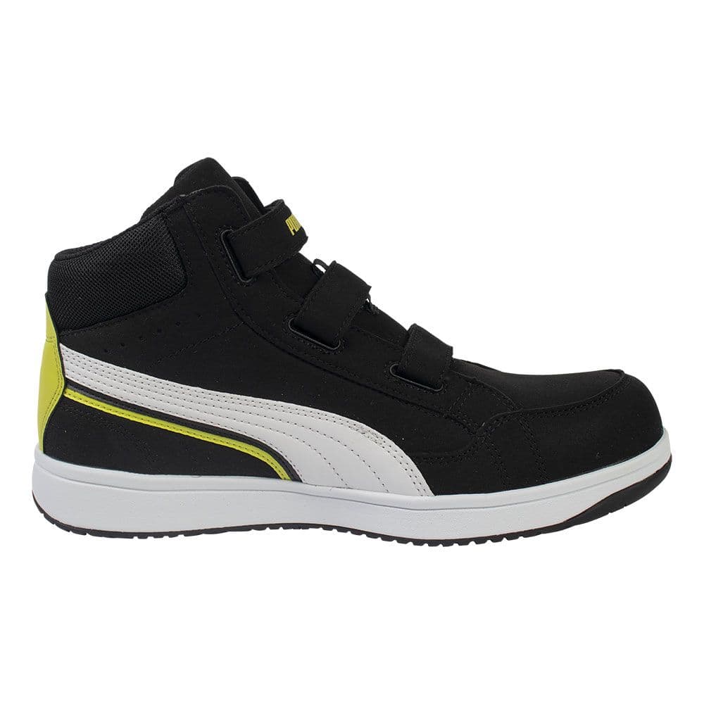 プーマ安全靴#63.203 27.0cmエアーツイスト・ブラックフック＆ループ