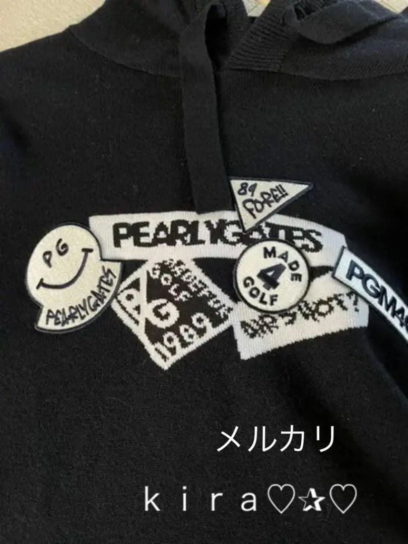 ニットプルオーバーフーディ0