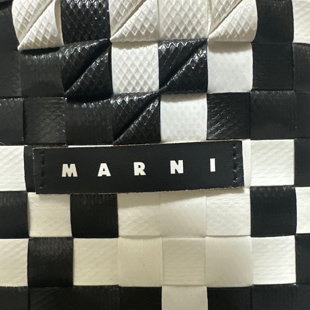 MARNI チェック柄 トートバッグ