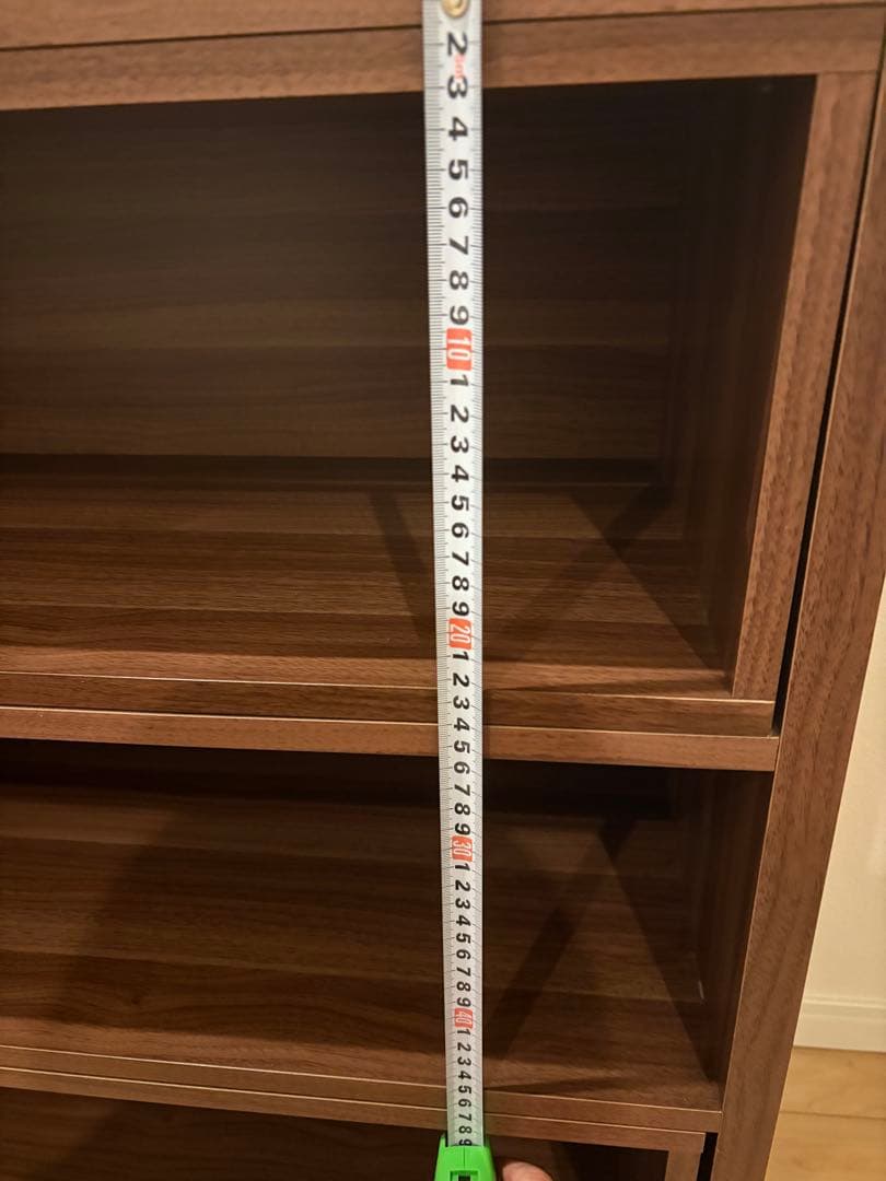 木製ラック ダークブラウン