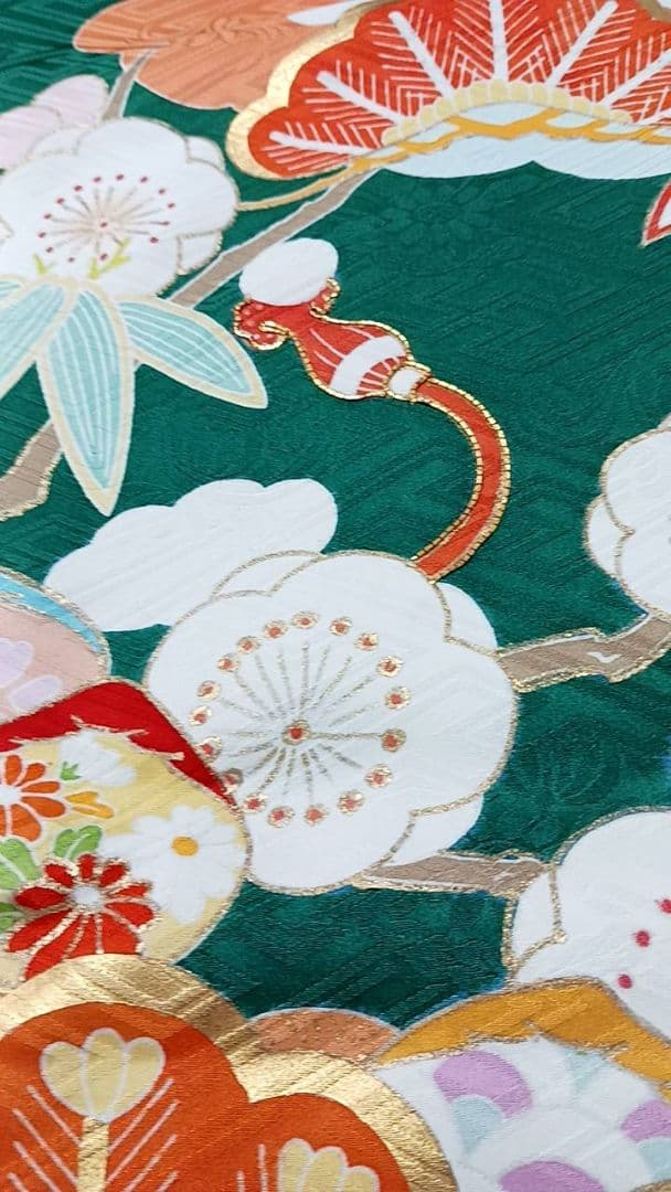 【特選京友禅】七歳お祝い着物 お仕立て付き