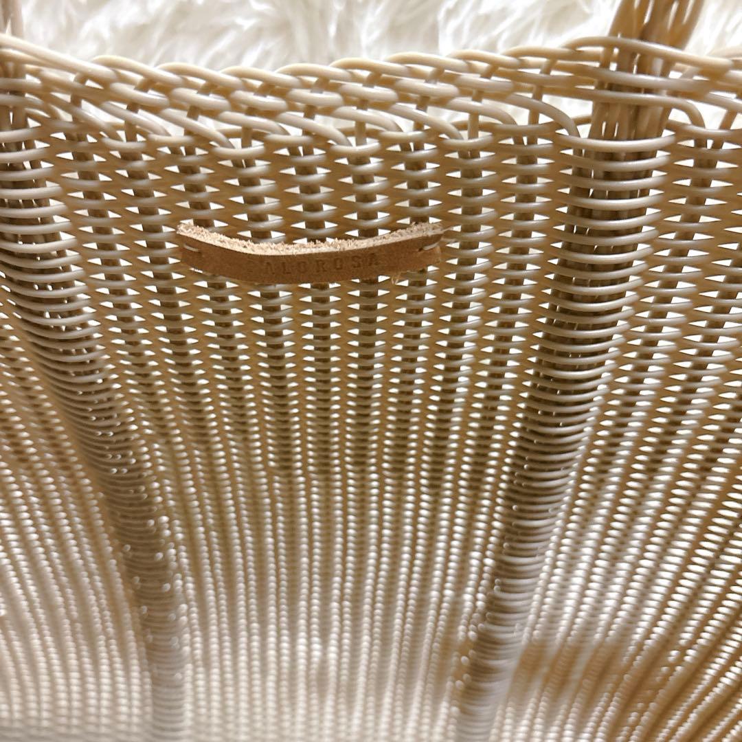 ⭐︎美品　PALOROSA パロローサ　かごバック　トート　ベージュ　グレージュ