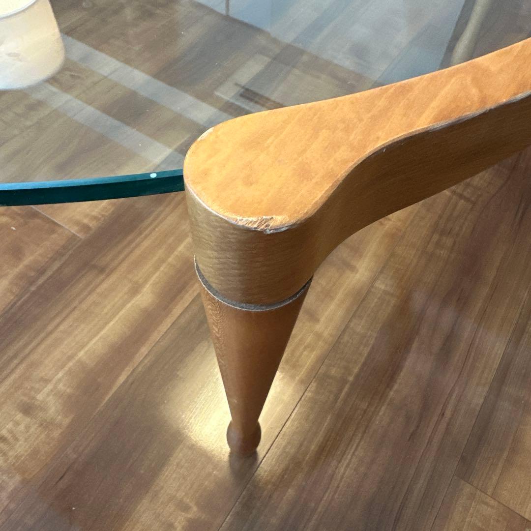 porada ポラダ　ジオット　ガラステーブル　チェリー　ACTUS