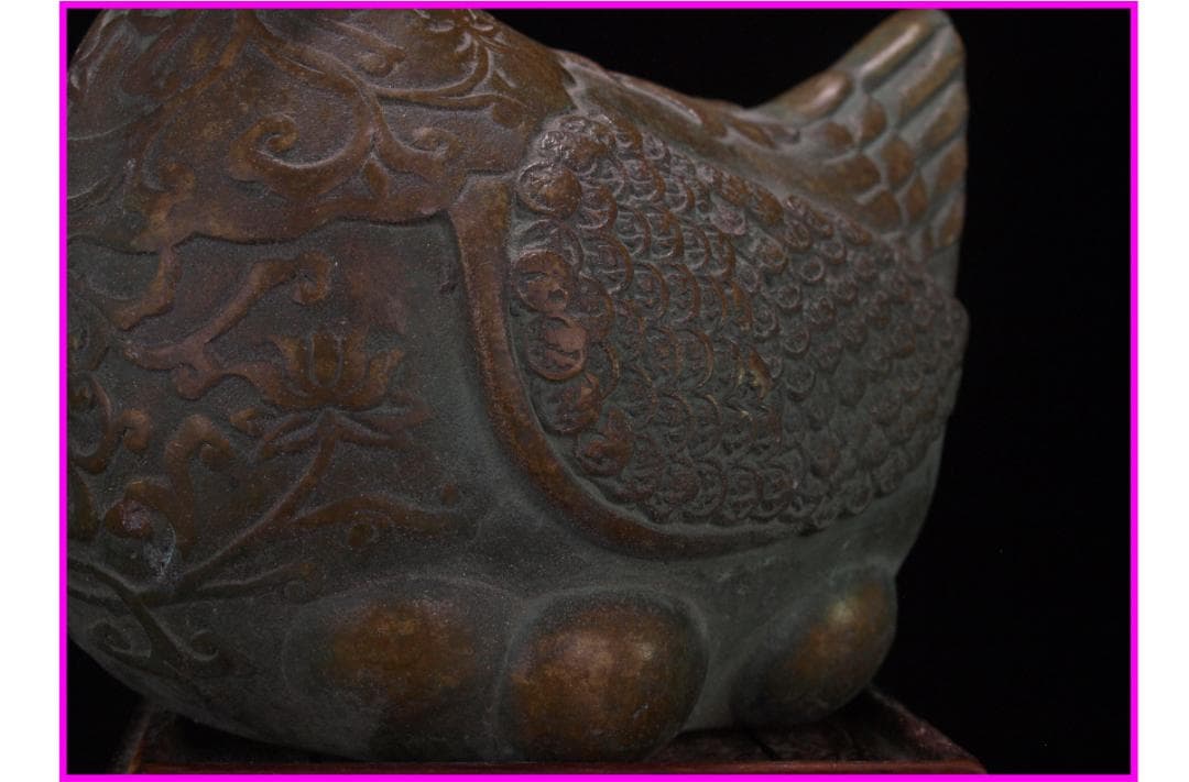 骨董市仕入れ品　中国西周時代の青銅器　　貴重品 DE812C1-3