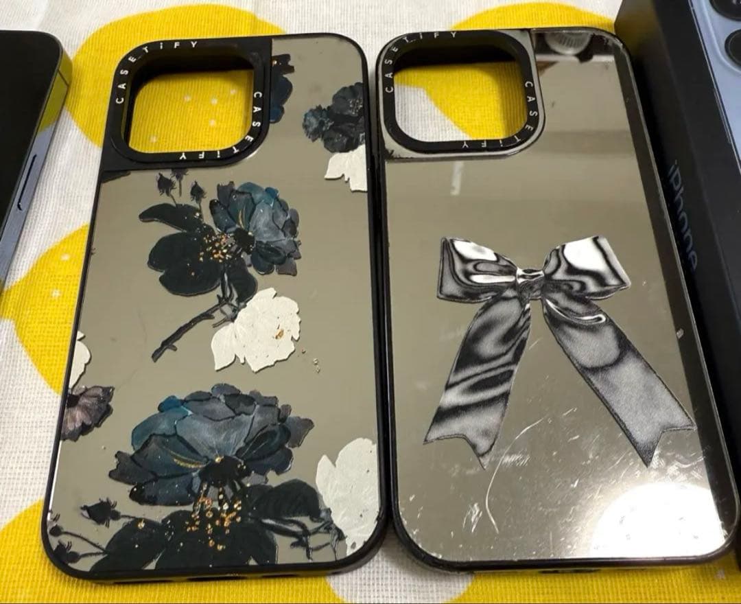 SALE！iPhone 13 Pro 本体とシルバー ケース 2個セット