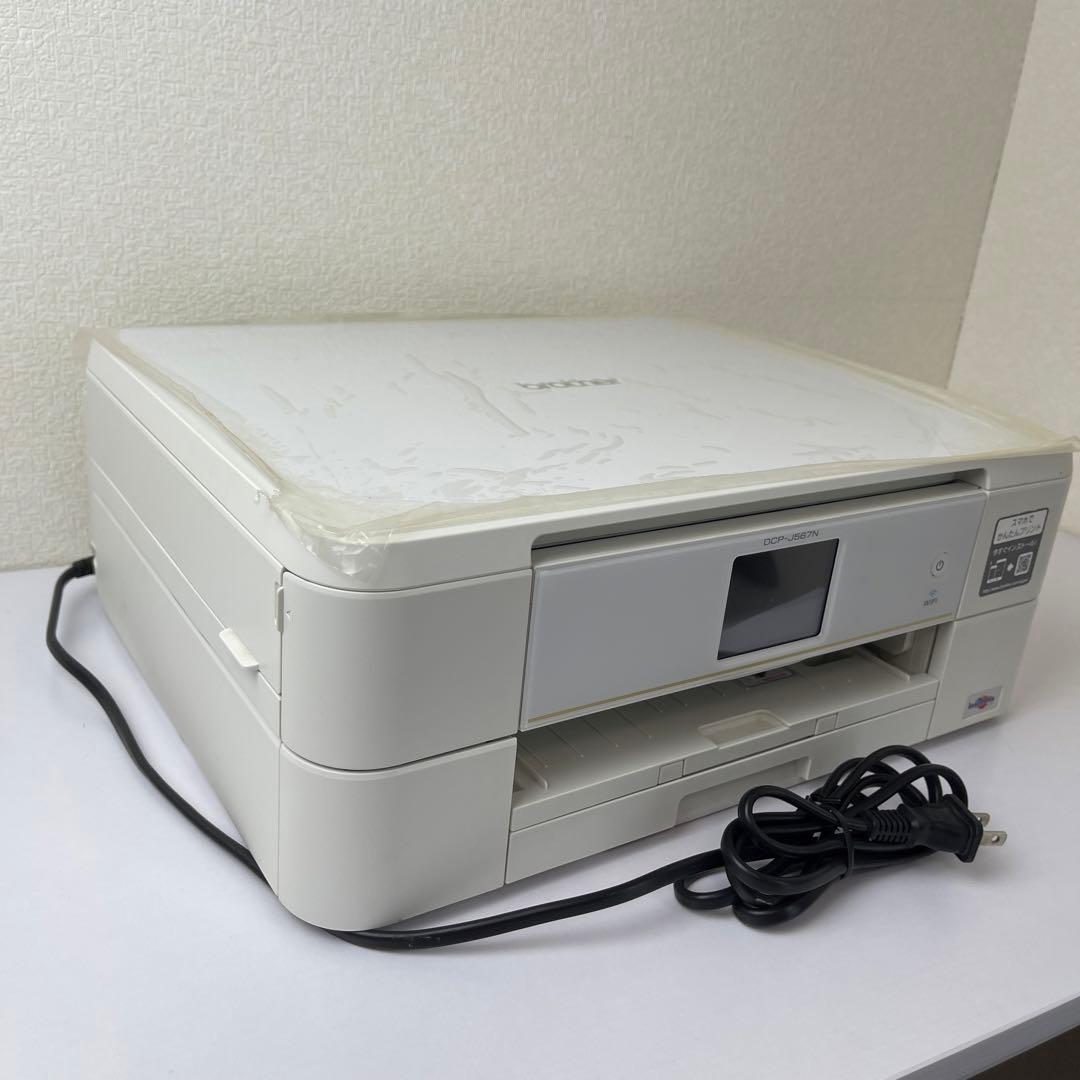 brother DCP-J567N ホワイト インクジェットプリンター 本体