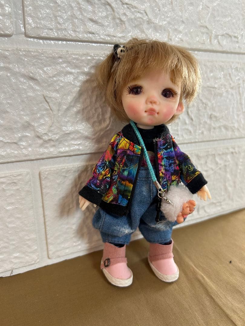 樹脂粘土ドベビー　樹脂粘土ドール すずちゃんドール