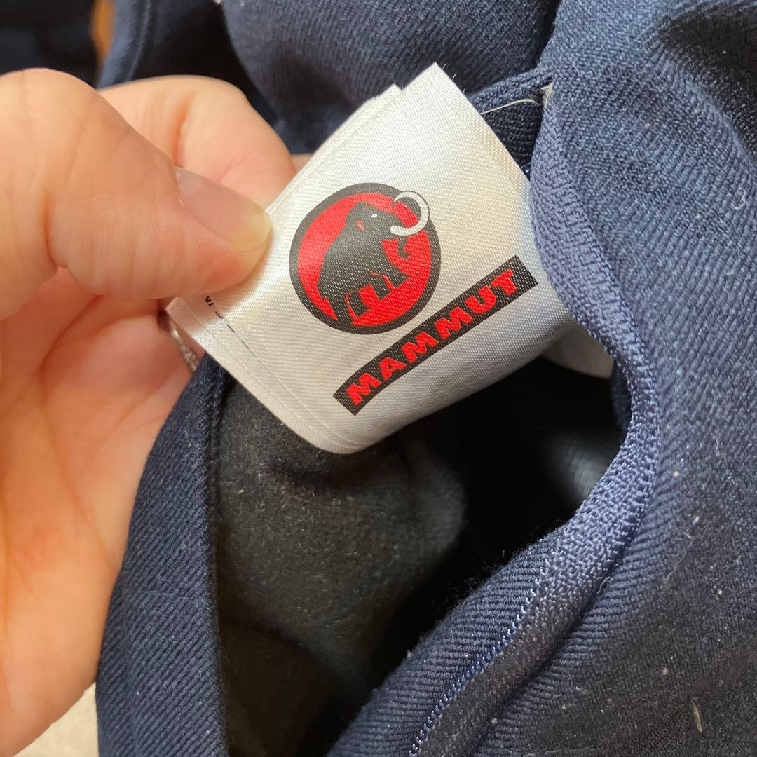 MAMMUT ネイビー ダウンジャケット Ｍ