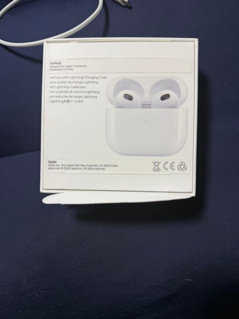 AirPods3 本体 ホワイト 充電ケース付き