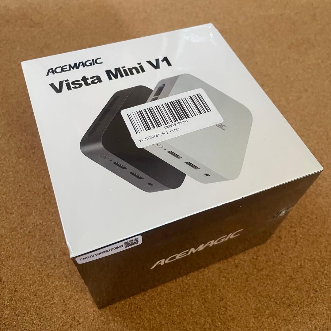 【新品】ミニPC intel N150 8GB 256GB 黒色　パソコン