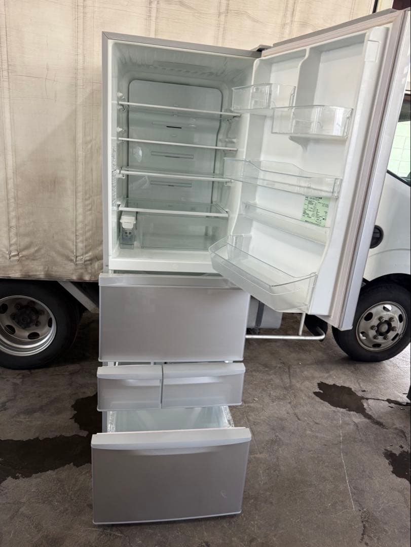 東芝　5ドア冷凍冷蔵庫　ベジータ 　411L　GR-R41G（S）