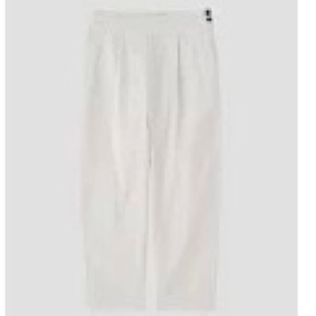 極美品 マーガレットハウエル 25SS ウォッシュドコットンツイル トラウザー