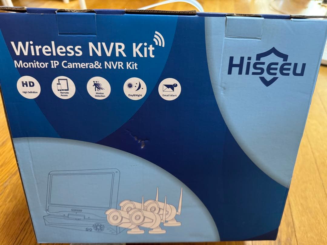 Hiseeu ワイヤレスNVRキット