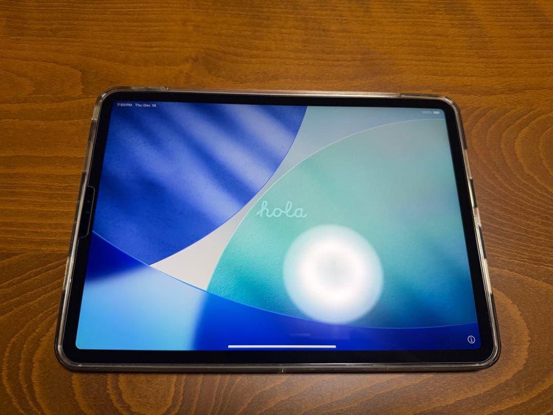 11インチiPad Pro第4世代 Wi-Fi+セルラー　256GB グレイ