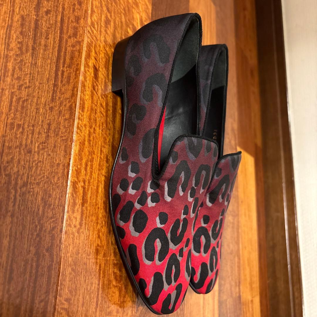 ルイ・ヴィトン レオパード柄 フラットシューズ