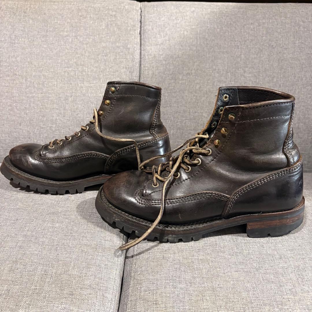 ロンウルフ ロガーブーツ サイズ8 LW00125 LONE WOLF ブラック