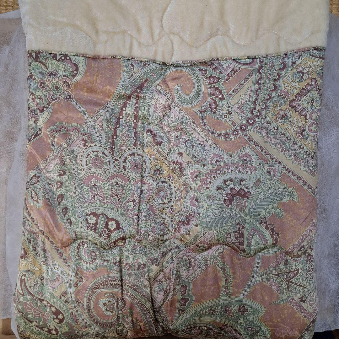 手引き 高級真綿布団 絹100%