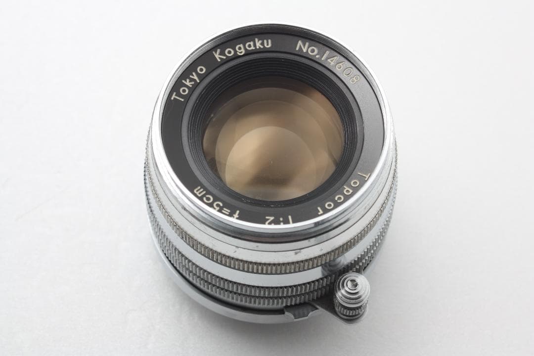 初期型 Tokyo Kogaku Topcor 5cm F2 完動品 #352n
