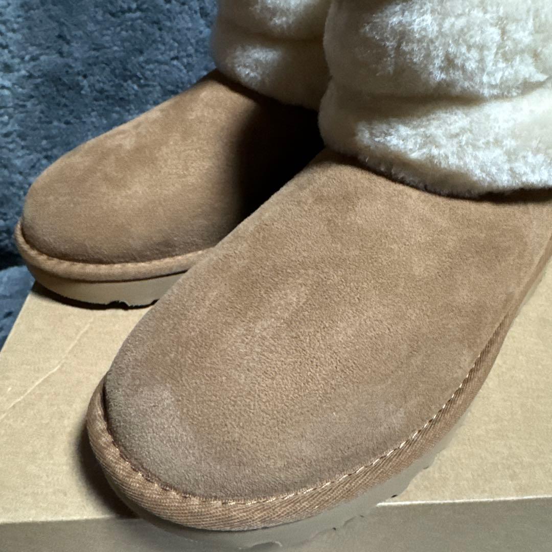 UGG アグ　ムートンブーツ　チェスナット　クラシックミニ　7サイズ　新品未使用