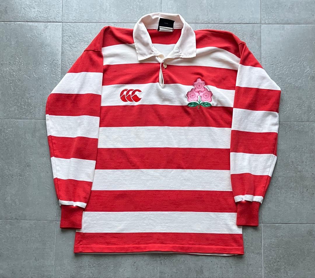 激レア　90s Canterbury ラグビー日本代表　ユニフォーム　長袖