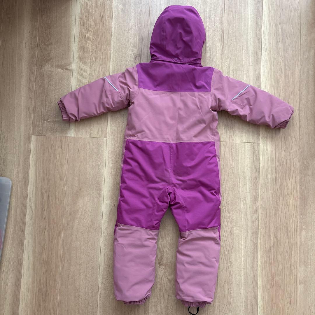 きぃ⭐︎patagonia 子ども用スキーウェア ピンク/パープル