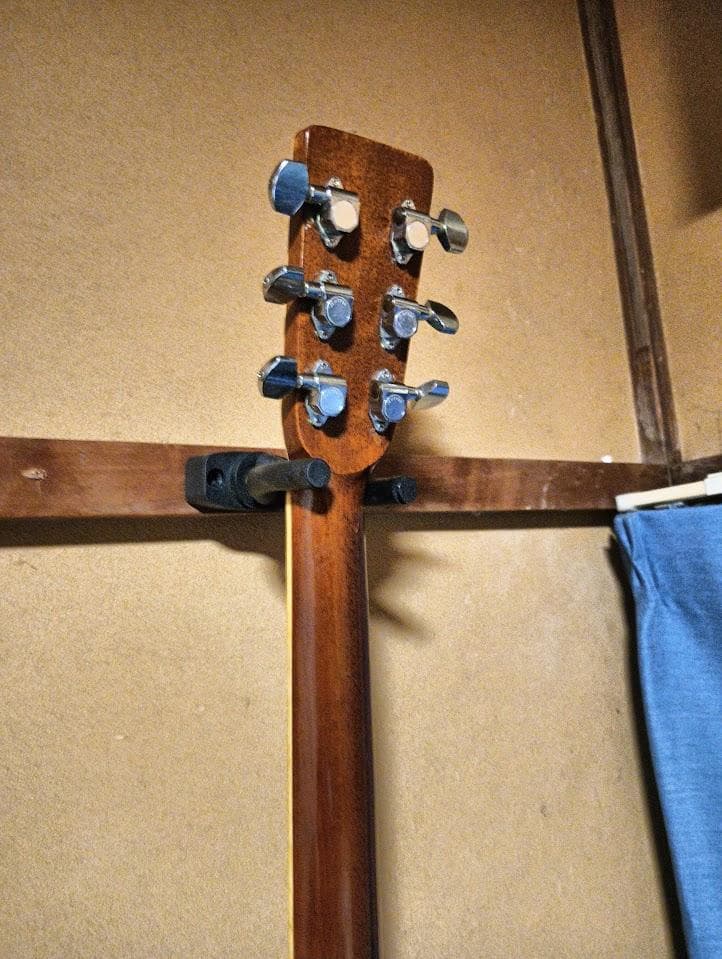 Morris アコースティックギター W30劇鳴り　愛用メンテ品　ダダリオ新弦付