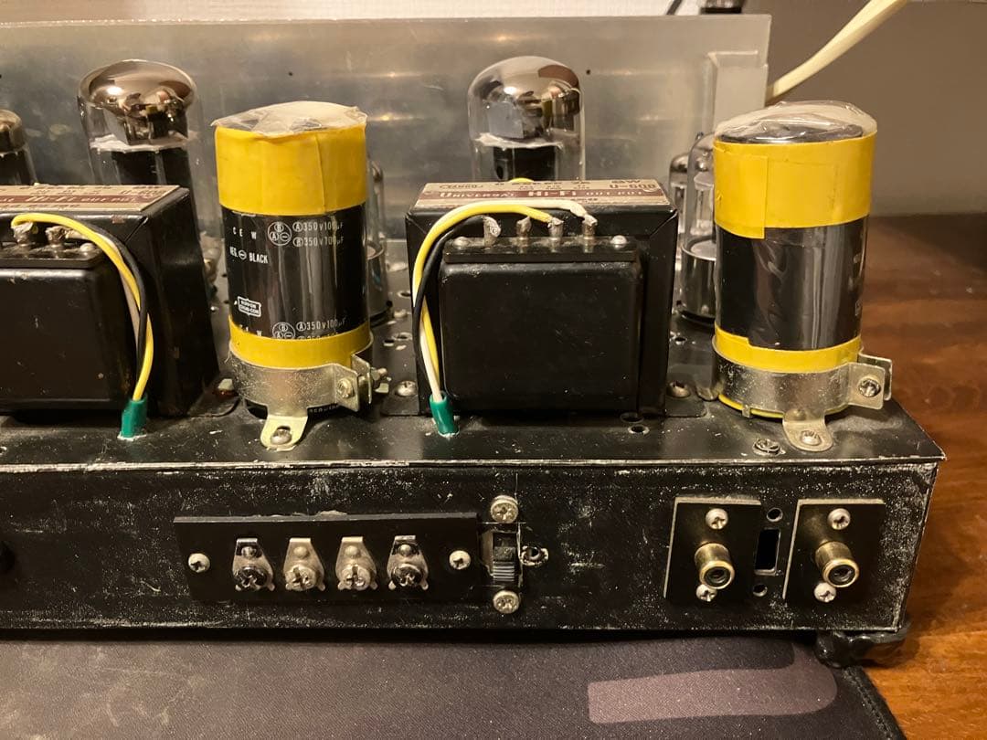 6CA10 シングルアンプ 真空管アンプ 音でますが念のためジャンク扱い