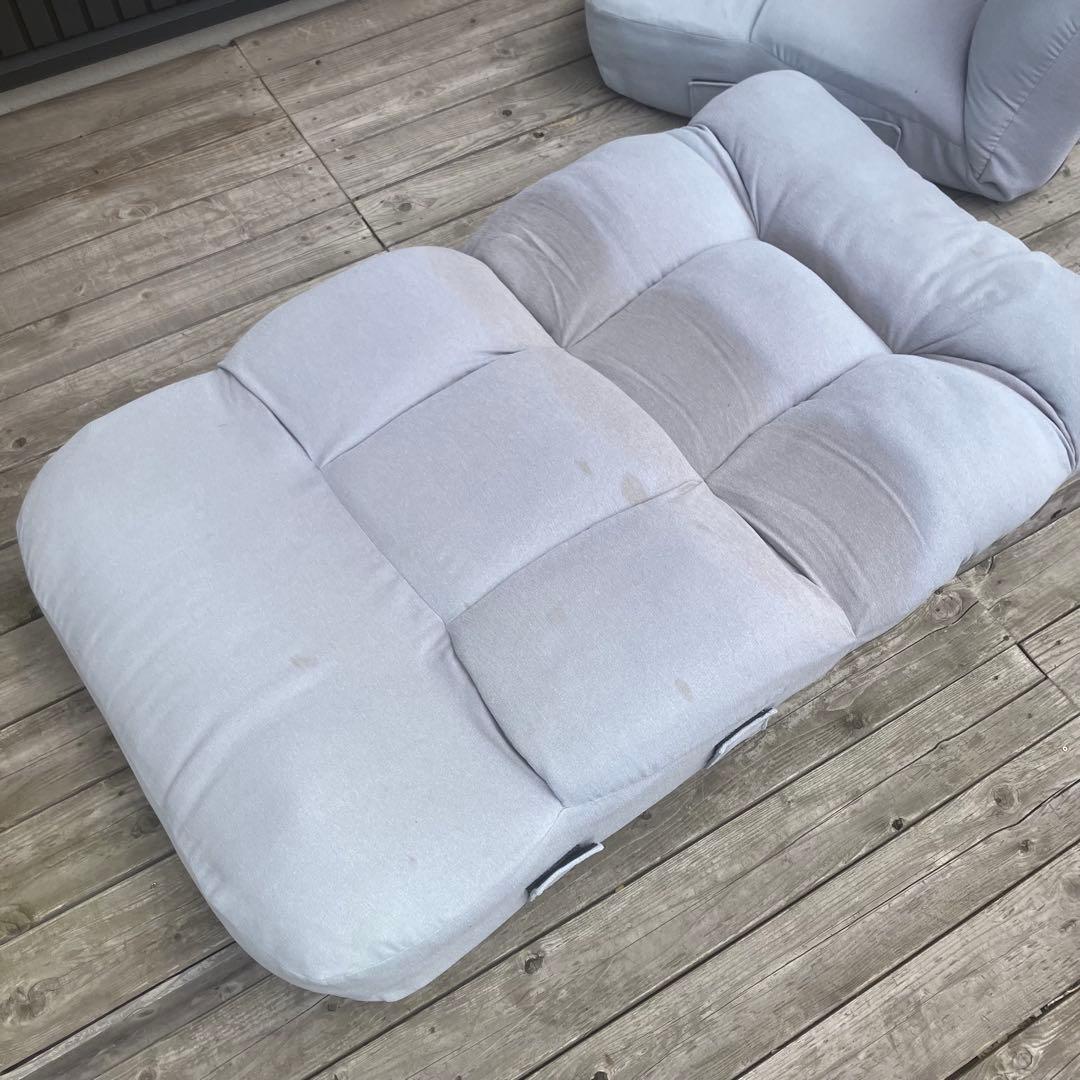 ニトリ ツナガルポケットコイルザイスレガ リクライニングチェア クッション座椅子