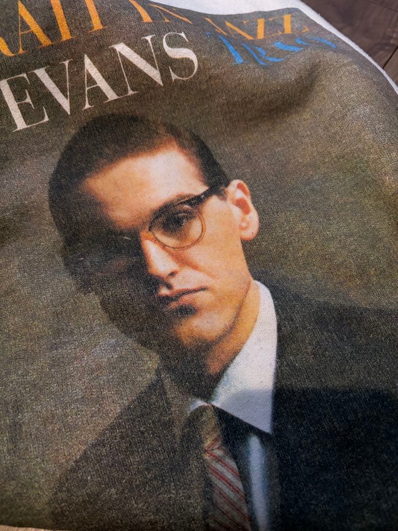 BILL EVANS WACKO MARIA SWEAT SHIRT 白 L