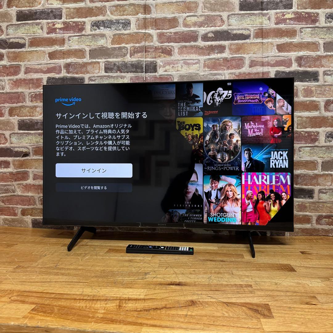 SONY 55V型 4K 液晶テレビ BRAVIA KJ-55X85J 21年製
