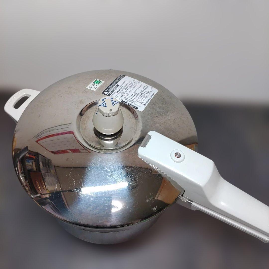 良品　アサヒ軽金属 圧力鍋 活力なべ SW 5.5L 1.45キロ圧調理