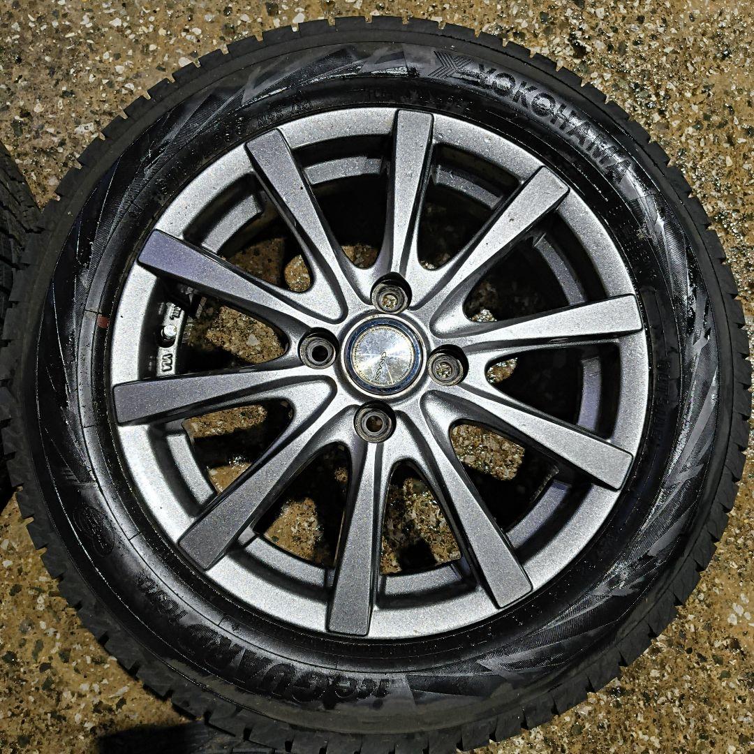 ①ジョン・スミス☆165/65R15☆バリ山ヨコハマタイヤスタッドレス☆