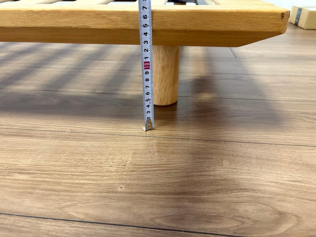 無印用品 ベッドフレームシングル オーク材