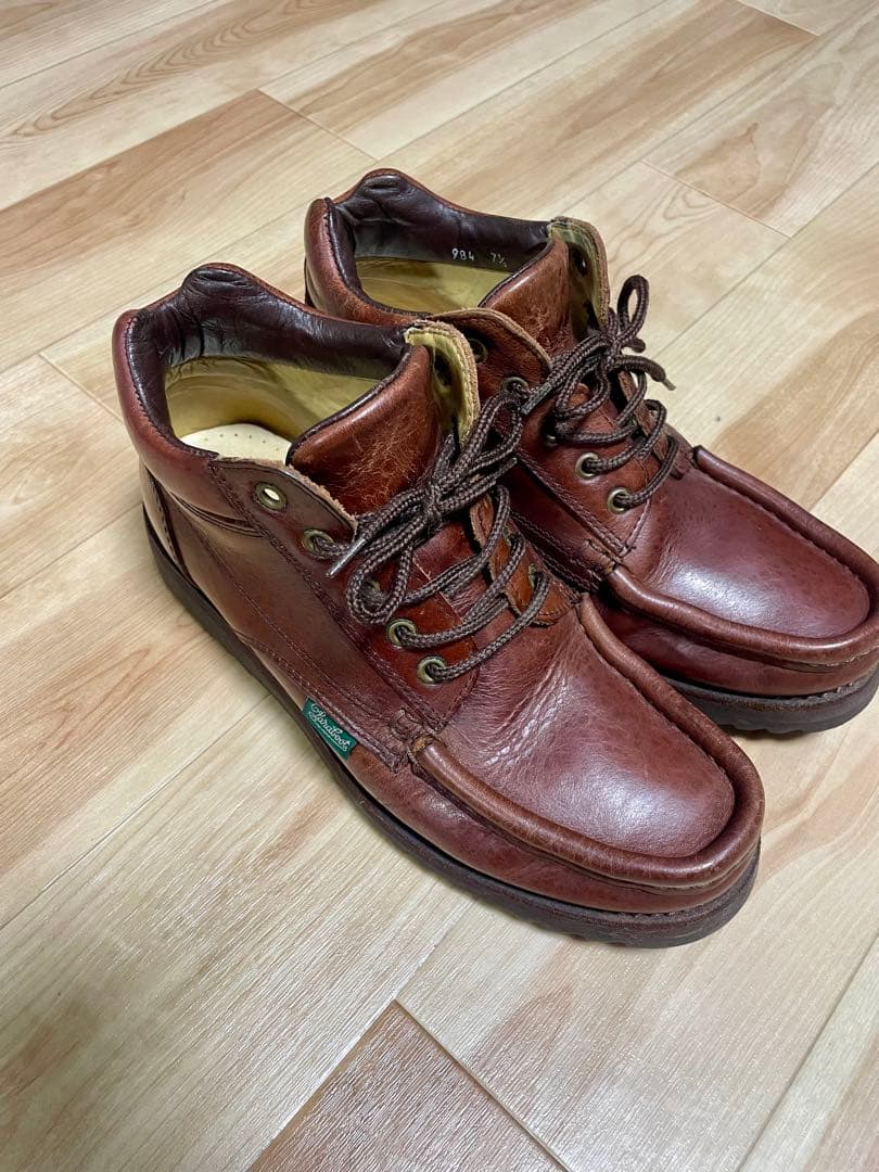 paraboot パラブーツ　モカシン　ブラウン
