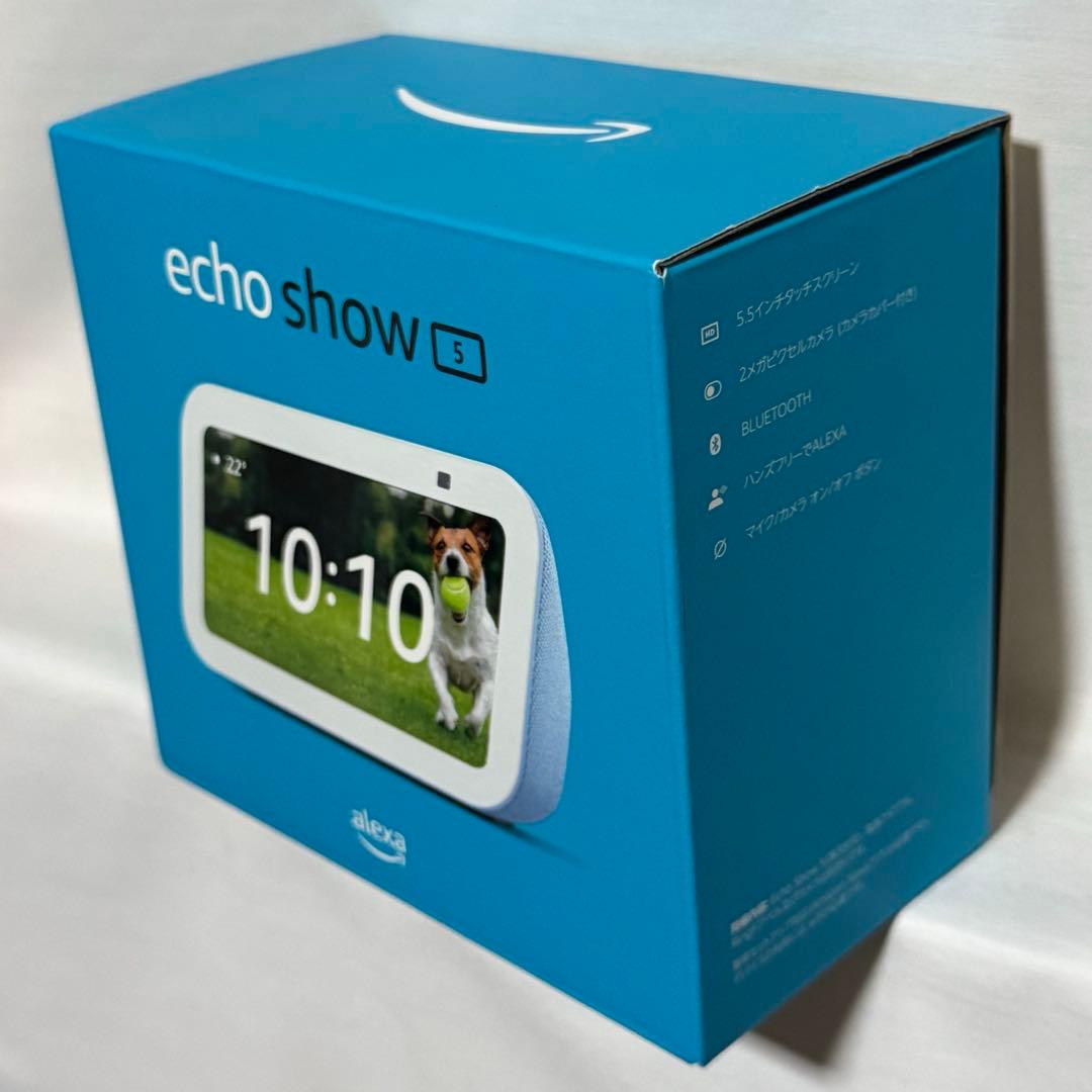Echo Show 5 第3世代 with Alexaクラウドブルー