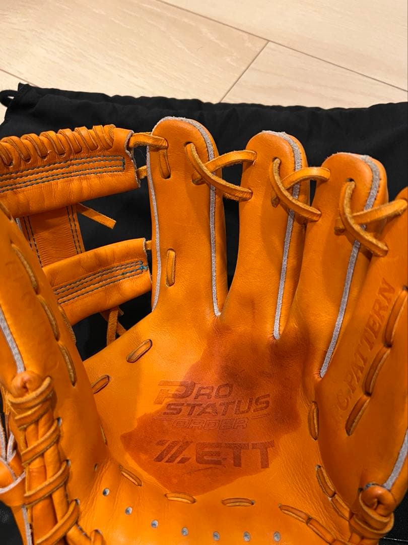 (美品)ZETT硬式内野用グラブ