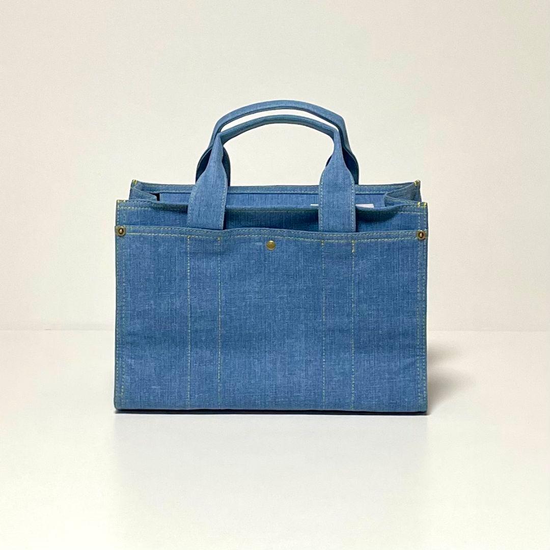 レディース　COACH デニム トートバッグ ショルダーバッグ CR657