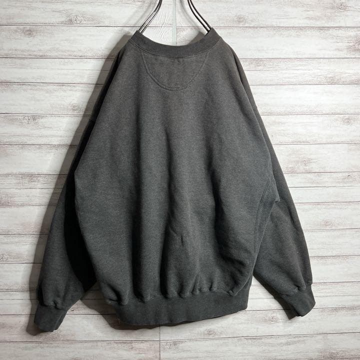 【入手困難!!】ナイキ ✈︎刺繍 アーチロゴ 白タグ 裏起毛 肉厚 トレーナー