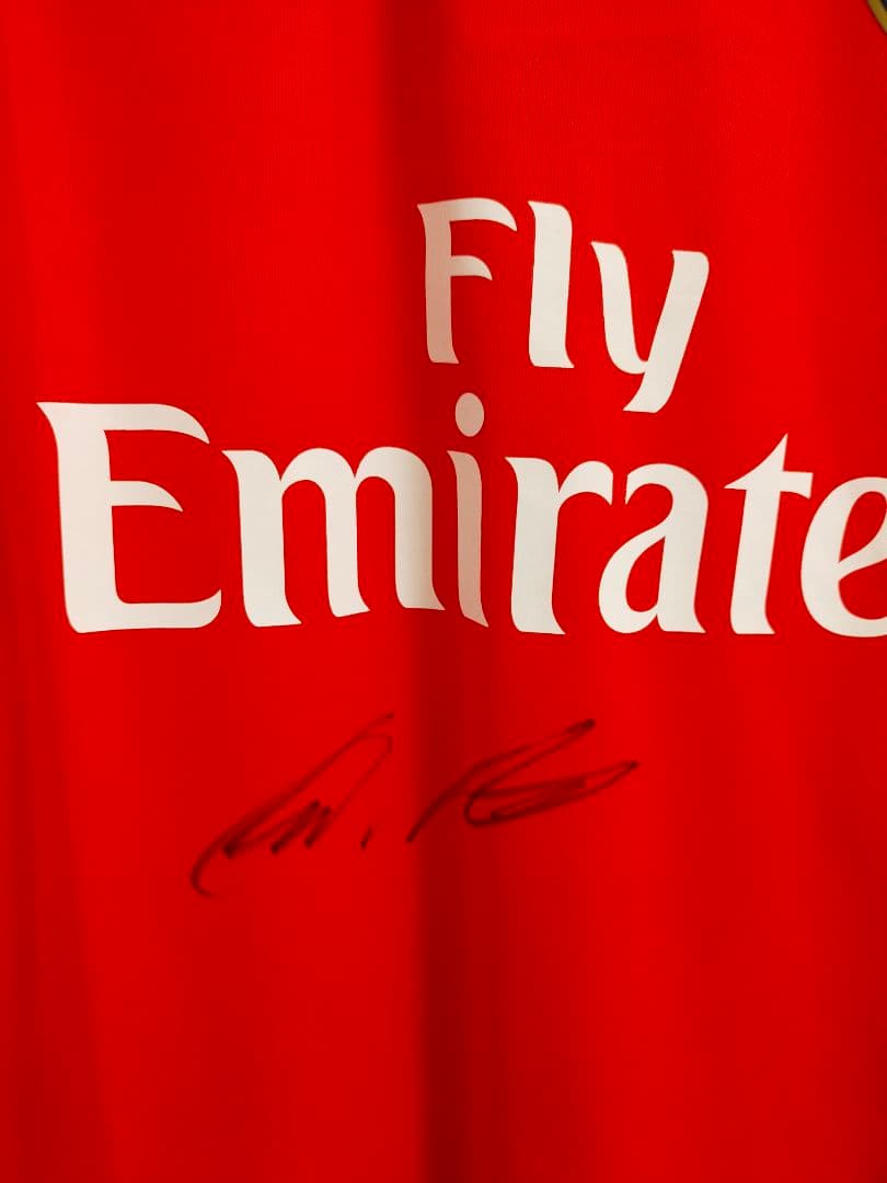 【当時物 】ポドルスキ直筆サイン入り アーセナル 当時物 新品未使用 子供サイズ