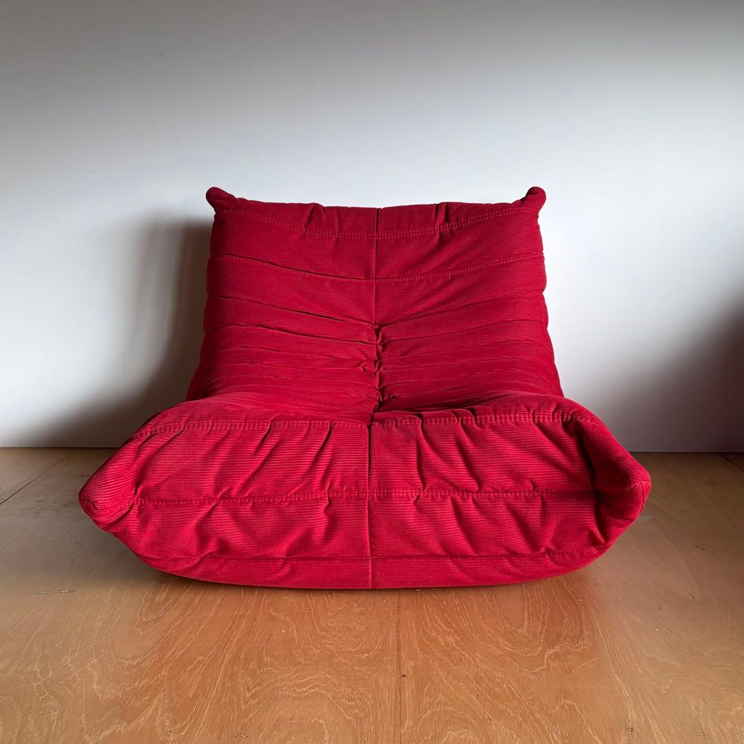 ligne roset リーンロゼ トーゴ 正規品 1Pソファ USED