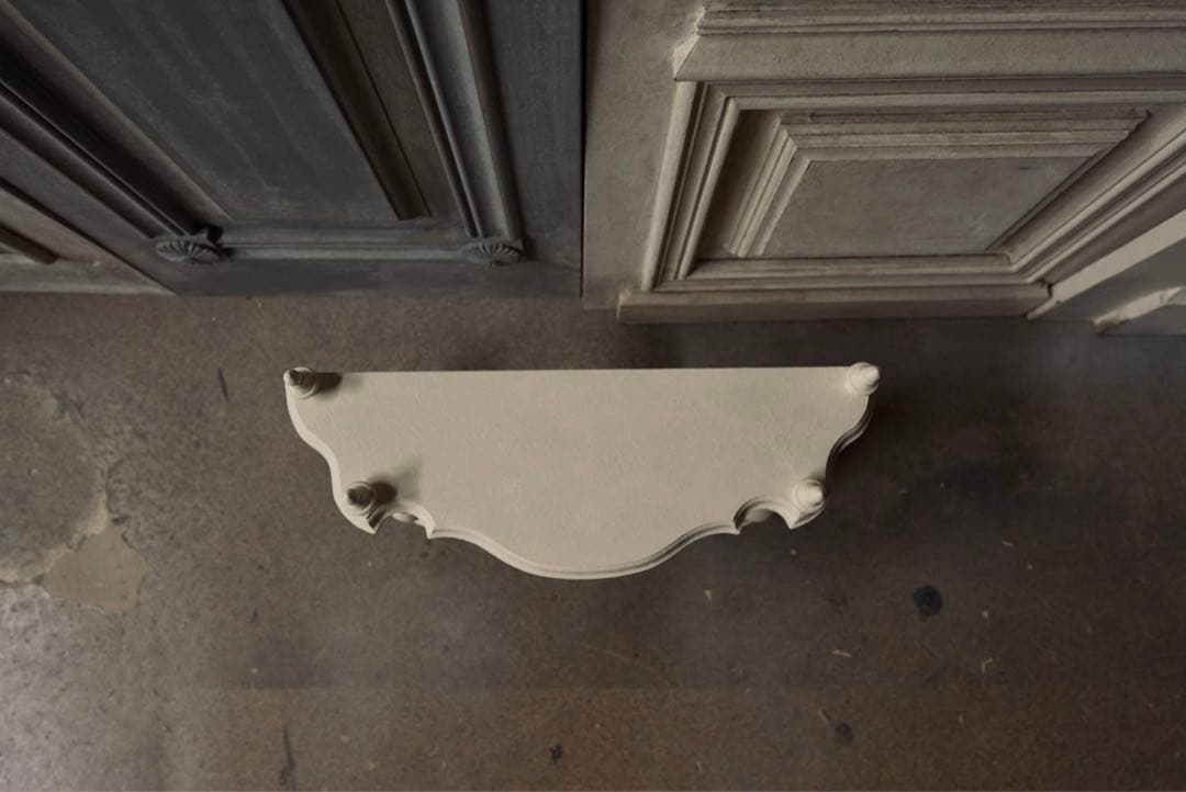 【受注製作】ナポレオンシェルフ(アイボリーホワイト)