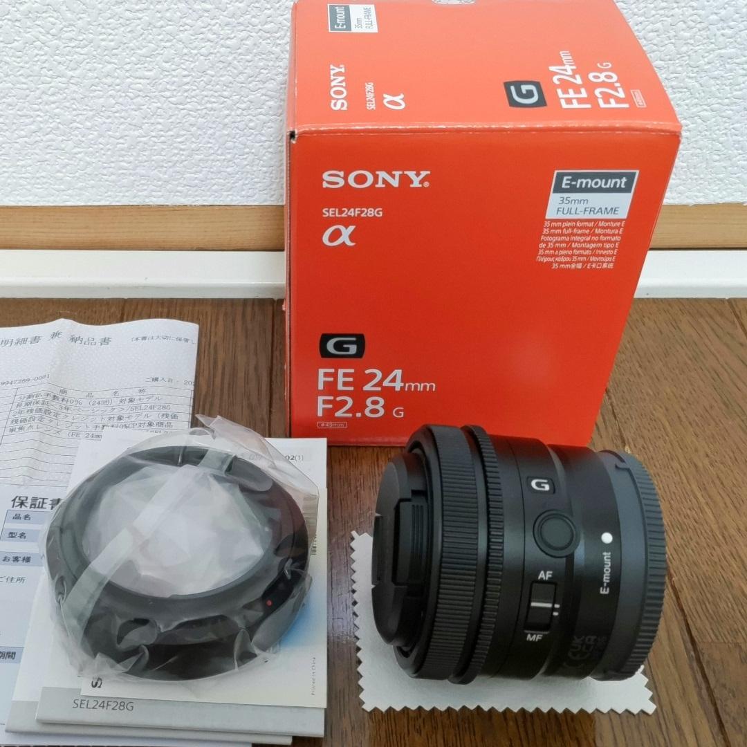 SONY 24mm F2.8 フルサイズ用Gレンズ[SEL24F28G]新品同様