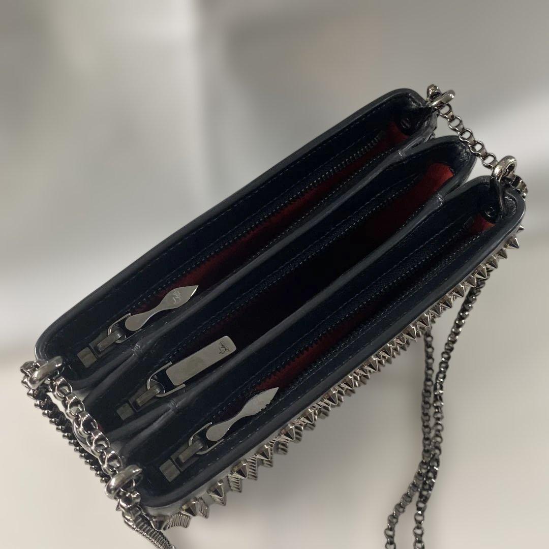 クリスチャン・ルブタン チェーン ショルダー バッグ トリルビ