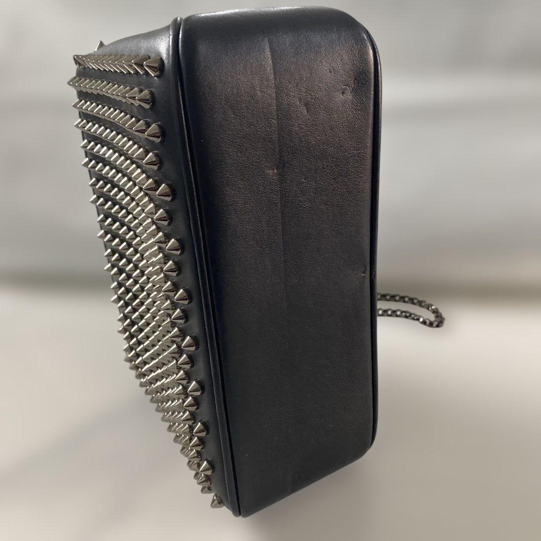 クリスチャン・ルブタン チェーン ショルダー バッグ トリルビ