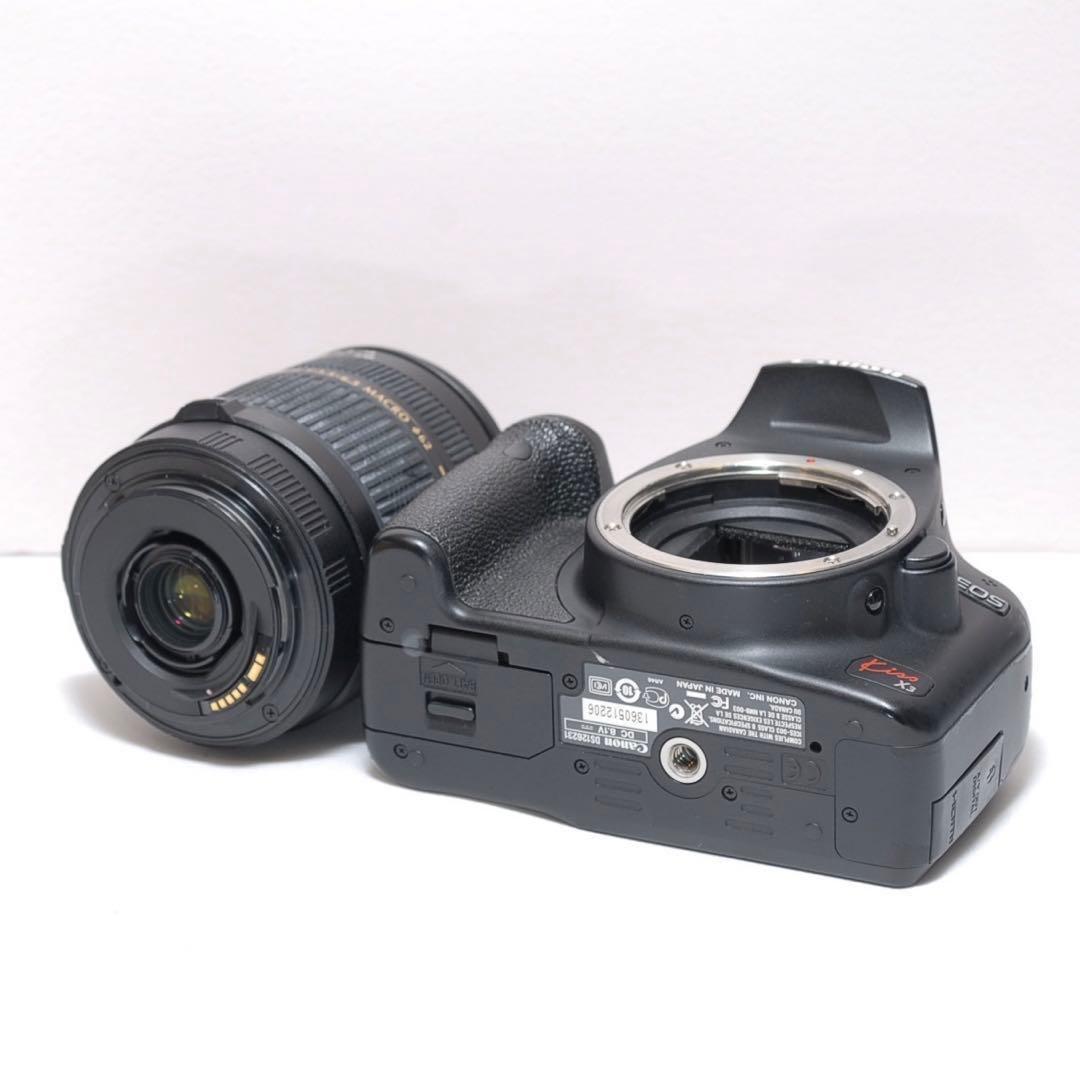 ✨長時間の撮影も安心✨CANON KISS X3✨シングルレンズ✨高倍率レンズ