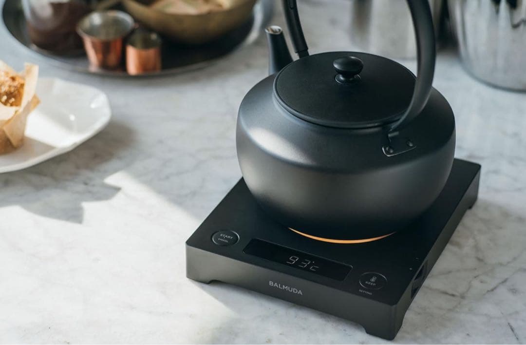 新品未開封　BALMUDA ムーンケトル バルミューダ KPT02JP-BK