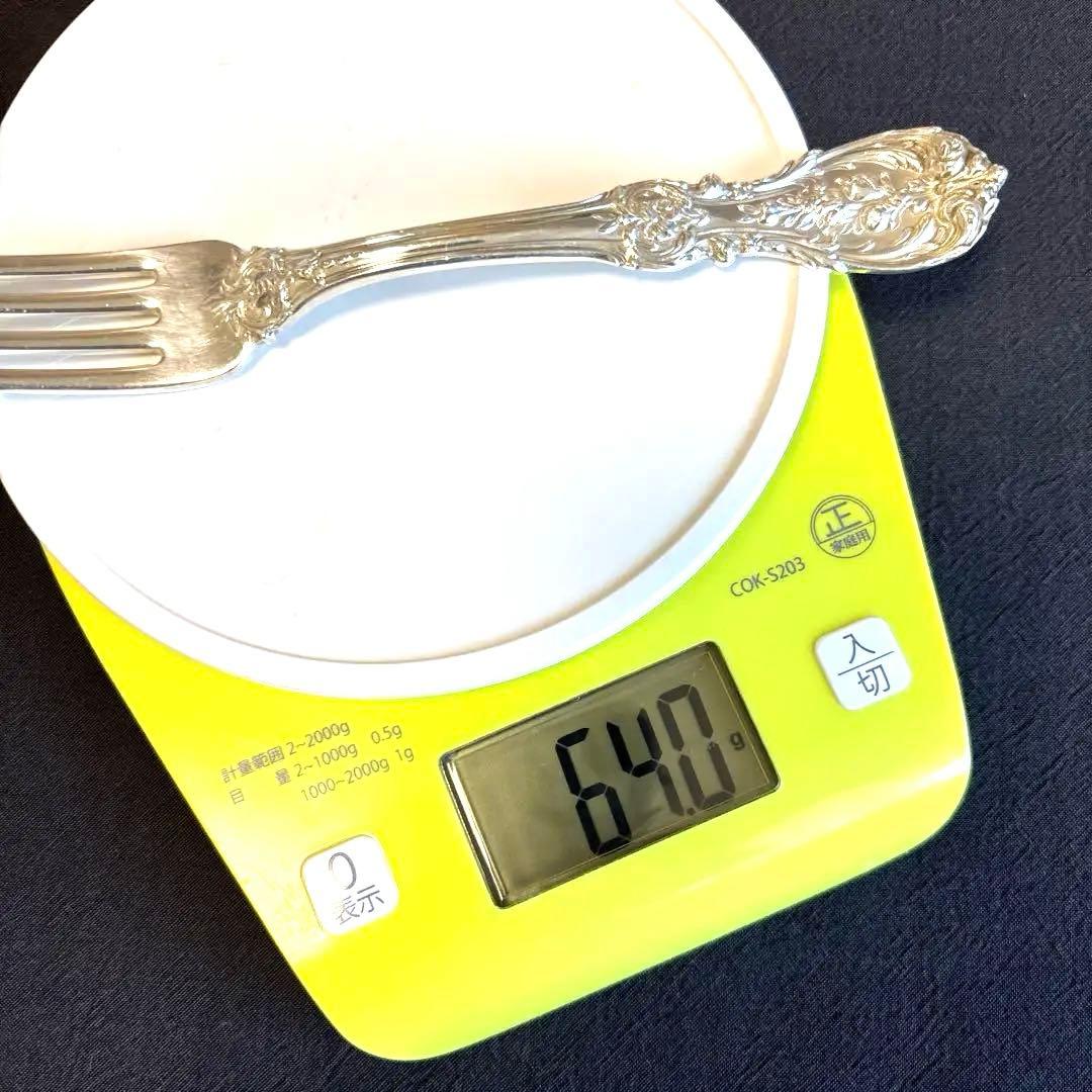 純銀 米国 Reed & Barton スターリングシルバー フォーク 6本希少