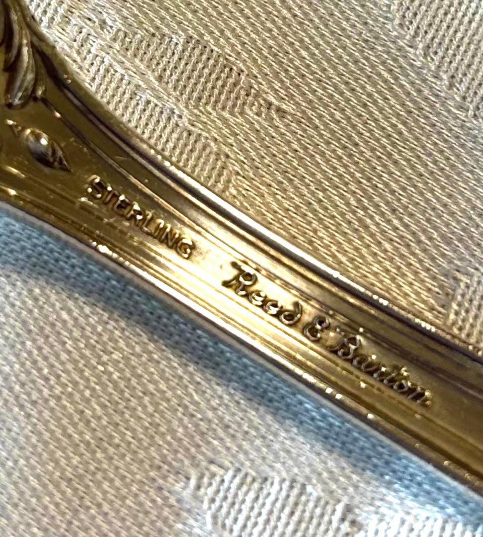 純銀 米国 Reed & Barton スターリングシルバー フォーク 6本希少